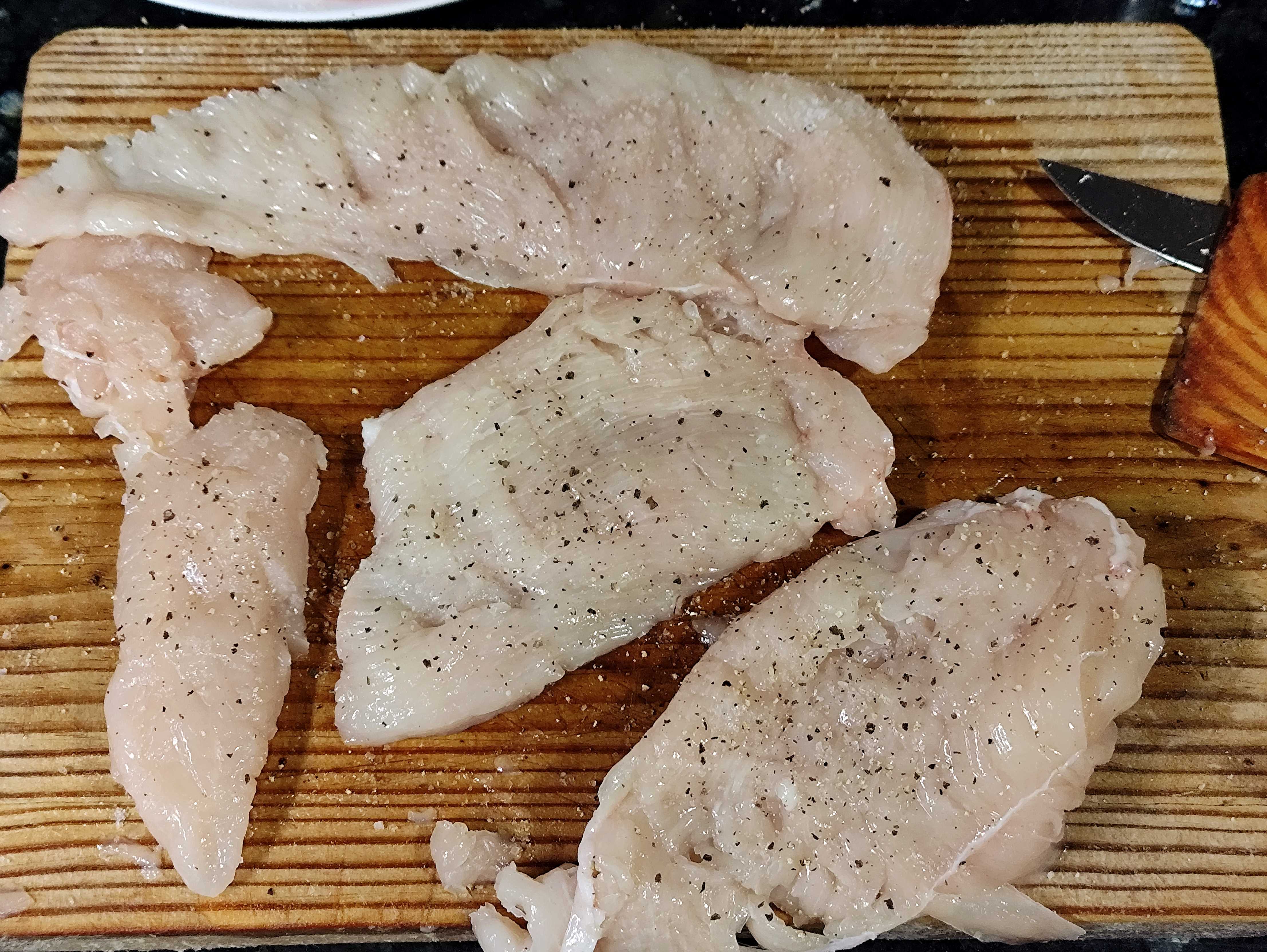 salpimentamos las pechugas